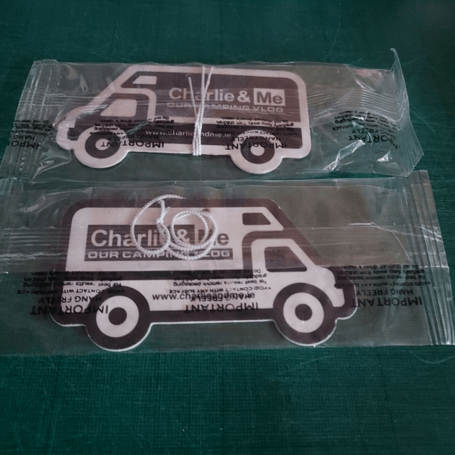 Charlie & Me air fresheners (Black Ice scent) (1 FREE with every order while stocks last)