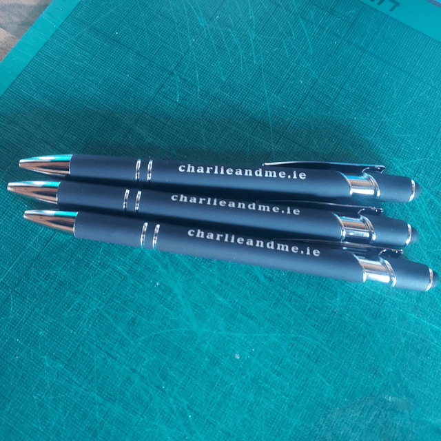 Charlie & Me pens (1 free with orders while stocks last )